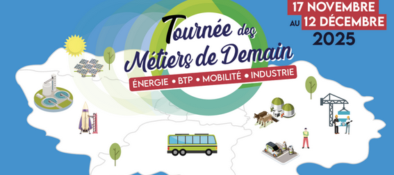 Inscriptions ouvertes pour la 4ème édition de la Tournée des Métiers De Demain !