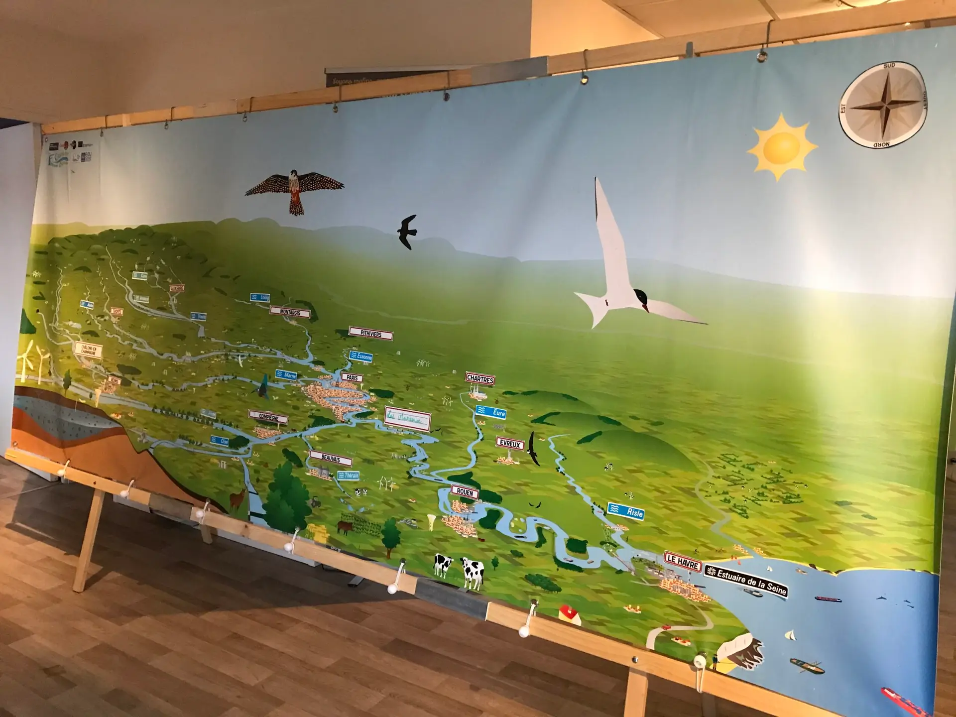 A la découverte du bassin versant de la Seine - en entreprise