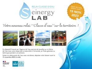 SEINERGY LAB devient Relai Classe d’Eau